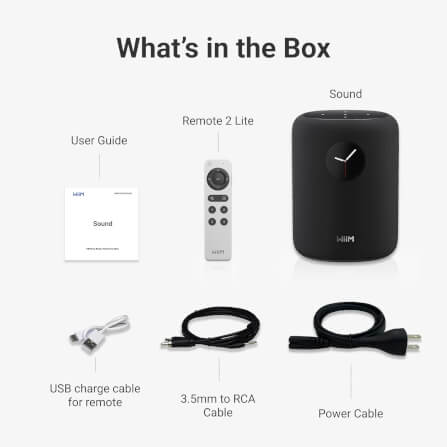 ลำโพงบลูทูธไร้สาย WIIM : SOUND (BLACK)_5